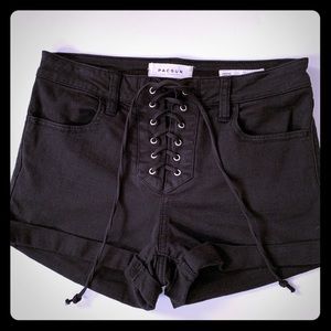 PacSun High Rise Super Stretch Shorties sz 26